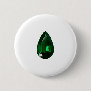 Birnform Emerald Button