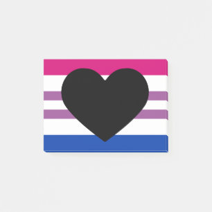 Biromantic Alternate Pride Flag Post-it Klebezettel