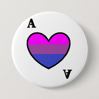 Biromantic asexualer As-Knopf Button