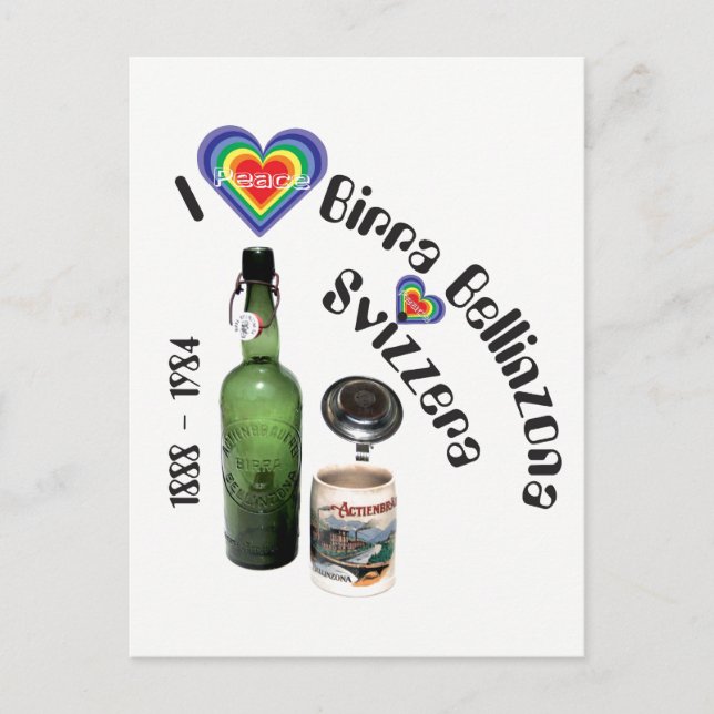 Birra Bellinzona Highlights Postkarte (Vorderseite)