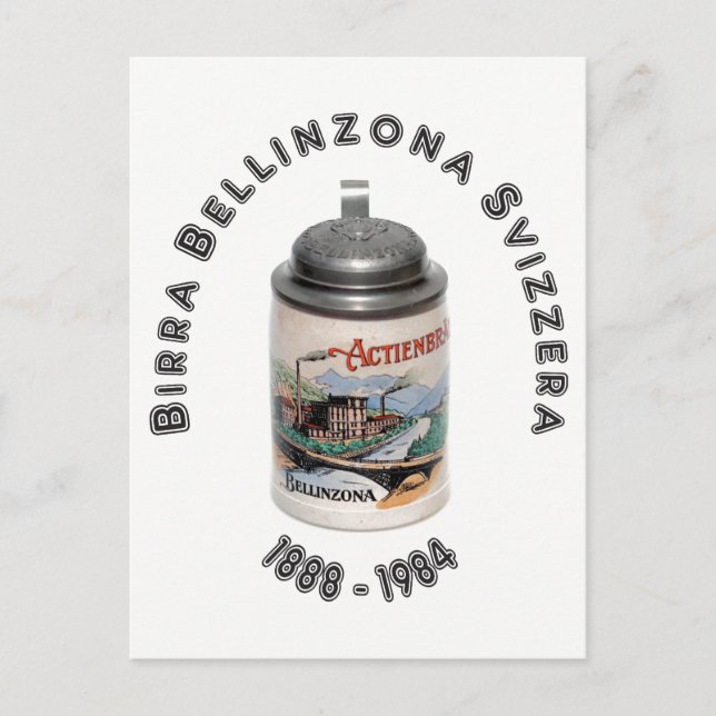 Birra Bellinzona Highlights Postkarte (Vorderseite)