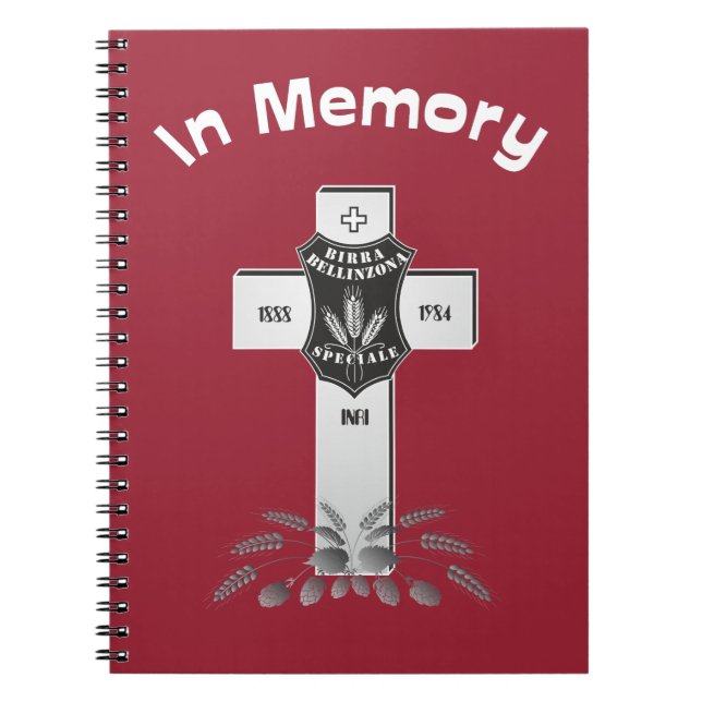 Birra Bellinzona Notizblock (Vorderseite)