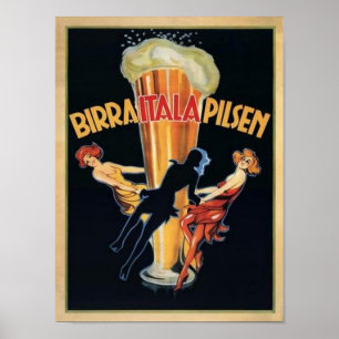 Birra Italie Pilsen Poster