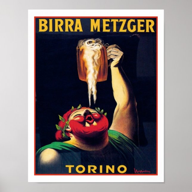 Birra Metzger Torino Poster (Vorne)