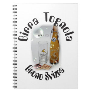 Birra Tognola Grono Svizra Nootbook Notizblock