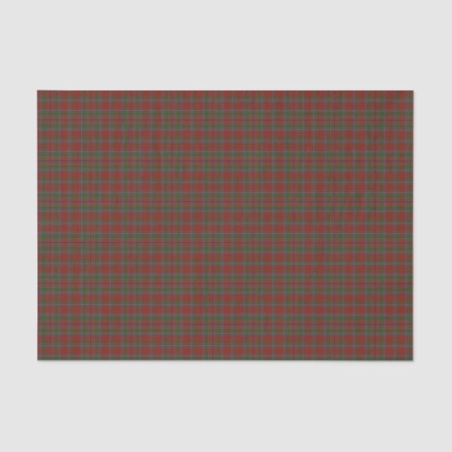 Birral Clan Tartan (Burrell, Birrell) Seidenpapier (Vorderseite)