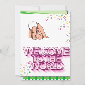 Birt-Gratulant Feiertagskarte