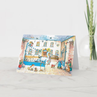 Birth announcement "Baby's Arrival" Greeting Card Ankündigung