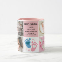  Birth Announcment Personalize 8 Photo christmas 