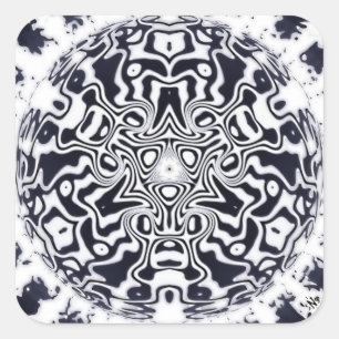 Birth (BHB) Quadratischer Aufkleber