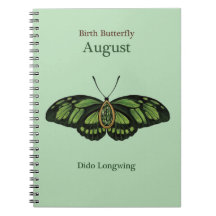Birth Gemstone Butterfly (August) - Dido Longwing