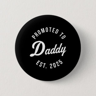 Birth Gift Co. Funny 1st Time Vater Est 2025 New D Button