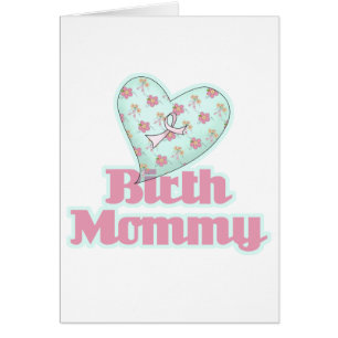 Birth Mommy Pink Ribbon Herz