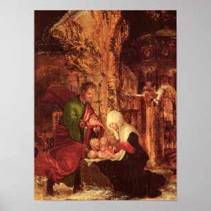 Birth of Christ , c.1520-25, Poster