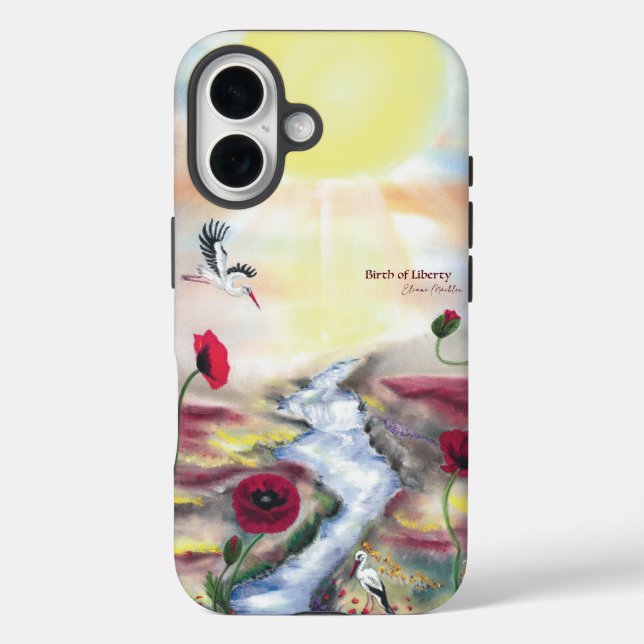 Birth of Liberty Case-Mate iPhone Hülle (Rückseite)