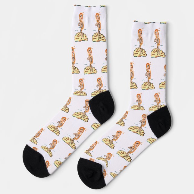 Birth of Venus Socken (Linkes Detail)