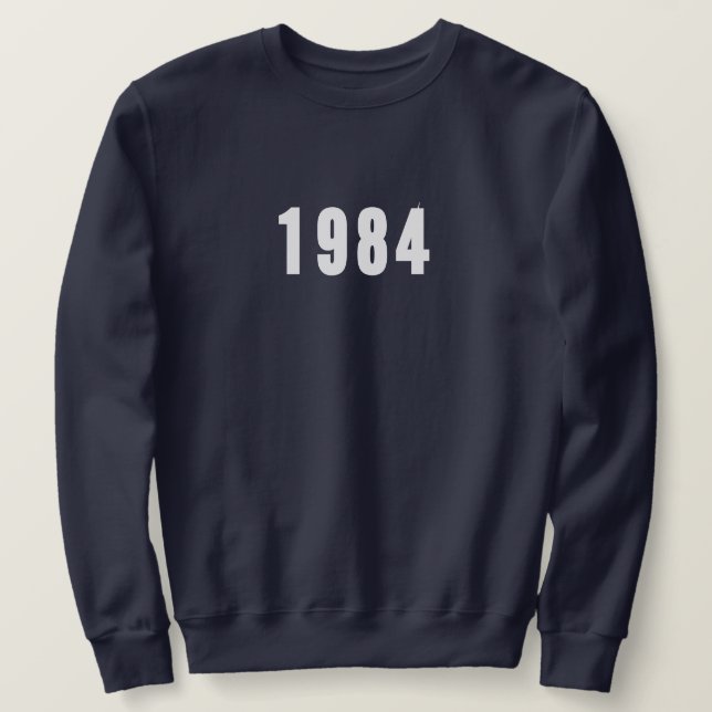 Birth Year Sweatshirt (Design vorne)