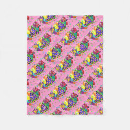 Birthay Party Hats Fleecedecke