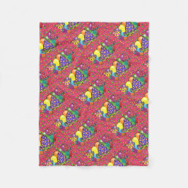 Birthay Party Hats Fleecedecke