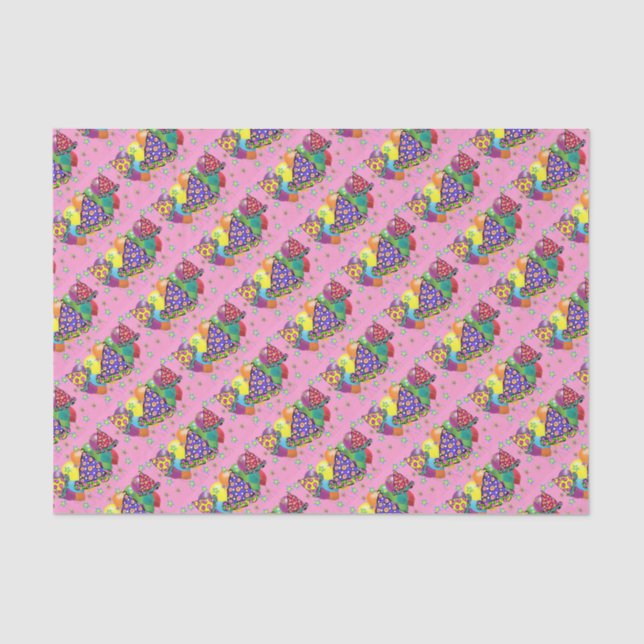 Birthay Party Hats Seidenpapier (Vorderseite)