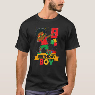 Birthday African American Boy 8. Geburtstag Young T-Shirt