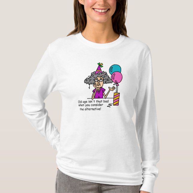 Birthday Alternative Spaß T-Shirt (Vorderseite)
