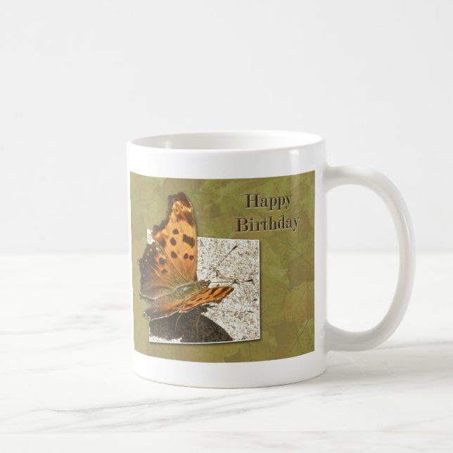 Birthday Angle Wing Comme Butterfly Tasse (Rechts)