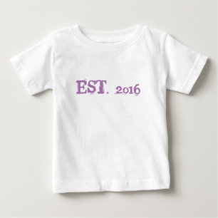 Birthday Baby Fine Jersey T - Shirt, White T-shirt
