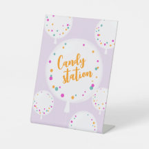 Birthday Ballons individuell anpassbare Podestschi