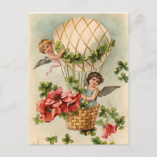 Birthday Balloon Postkarte (Vorderseite)