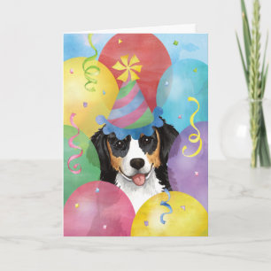 Birthday Balloons Berner Card Karte