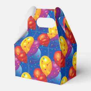 Birthday Balloons Gefallen Box Geschenkschachtel