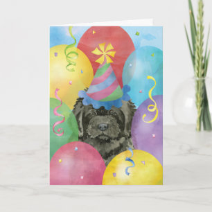 Birthday Balloons Newfundland Card Karte
