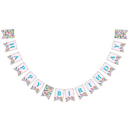 Birthday Balloons Wimpelkette