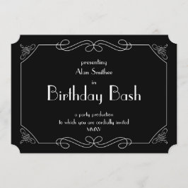 Birthday Bash Einladung