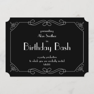 Birthday Bash Einladung