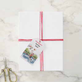 Birthday Bash: Hoops und Hype Vielen Dank Geschenkanhänger