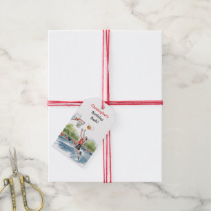 Birthday Bash: Hoops und Hype Vielen Dank Geschenkanhänger