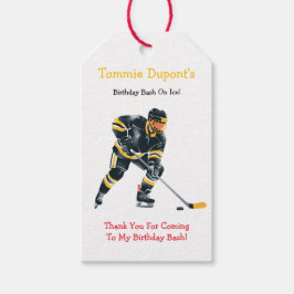 Birthday Bash on Ice Danke Geschenkanhänger