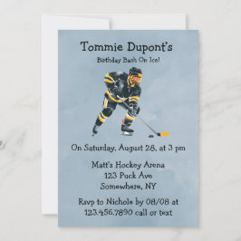 Birthday Bash on Ice Einladung