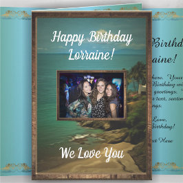 Birthday Beach Dream with Friends 0026 Karte