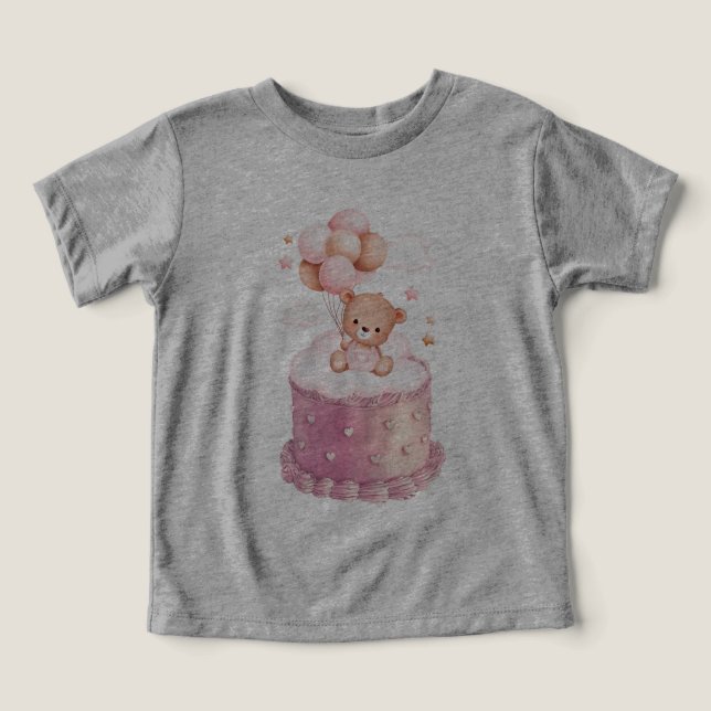 Birthday Bear Bash: Ballon Celebration (Design Vorderseite)
