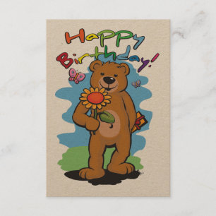 Birthday Bear Karte