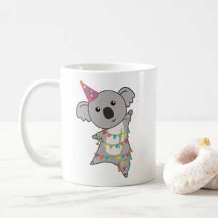 Birthday Bear Koala Bear Bear Garland Kaffee Tasse