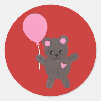 Birthday Bear Sticker