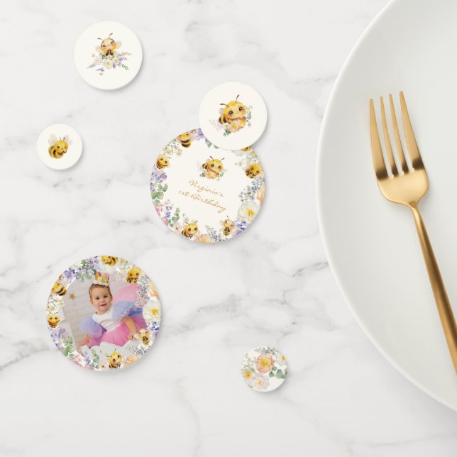 Birthday Bee Konfetti (Gruppe)