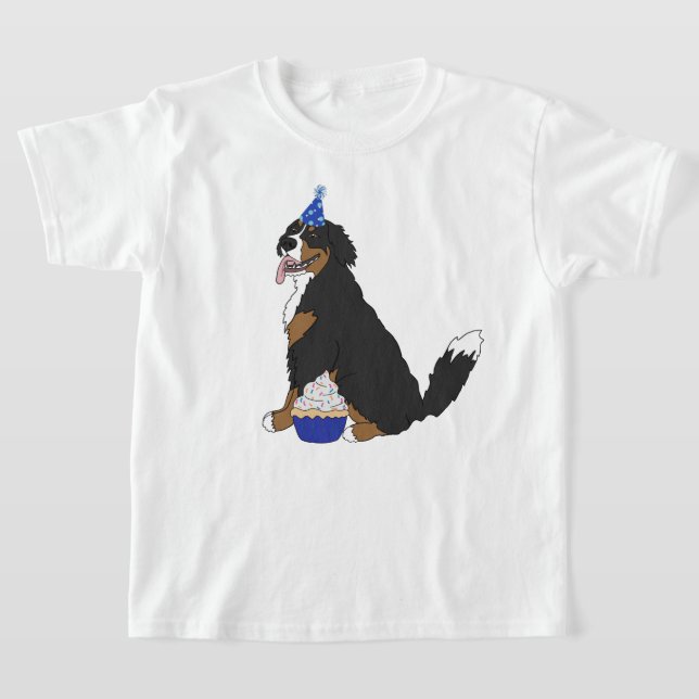 Birthday Bernese Mountain Dog T-Shirt (Ablage )