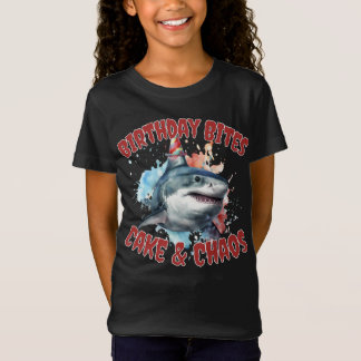 Birthday Bites Party Shark: Whimsical and Fun T-Shirt