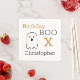 Birthday Boo Ghost Serviette