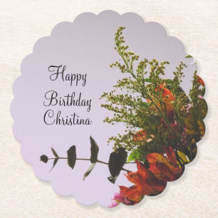 Birthday Bouquet Untersetzer